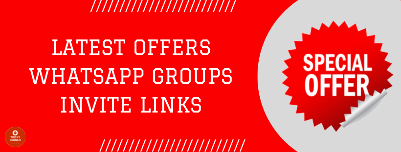 Offers WhatsApp Groups Links