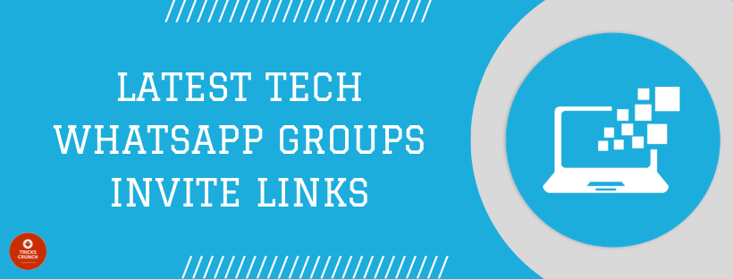 Tech WhatsApp Groups Link